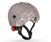 Scoot & Ride Kask Ochronny XXS-S dla dzieci 1-5 lat Brown Lines - 1039898 - zdjęcie 7
